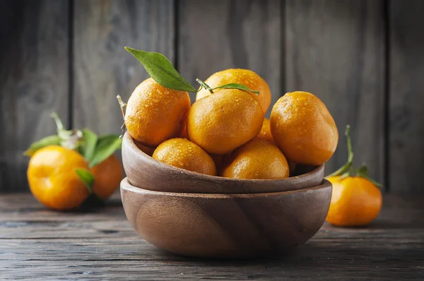 Sweet fresh tangerines — Stock Photo, Image