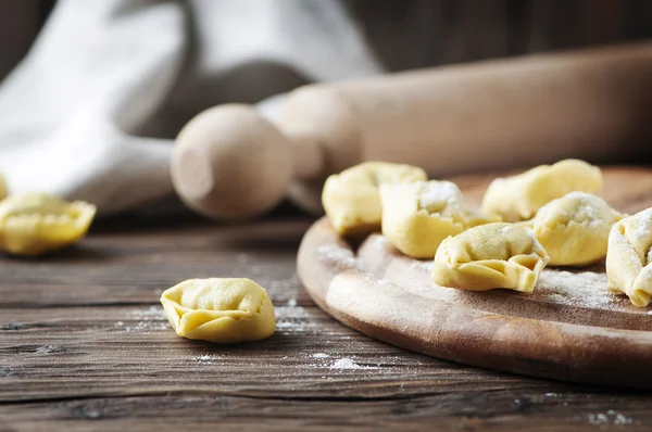 Italské tradiční tortellini — Stock fotografie