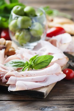 meze ile tavuk jambon 