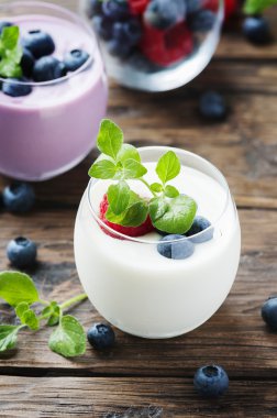 Berry yoğurt gözlük