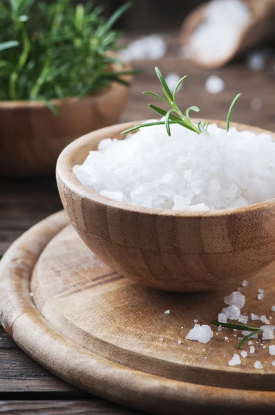 Tengeri só és a rozmaring — Stock Fotó