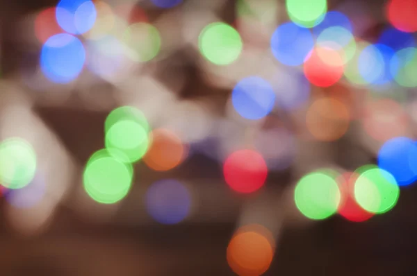 Fundo de Natal com bokeh — Fotografia de Stock