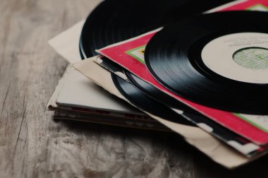 eski vinil kaydı