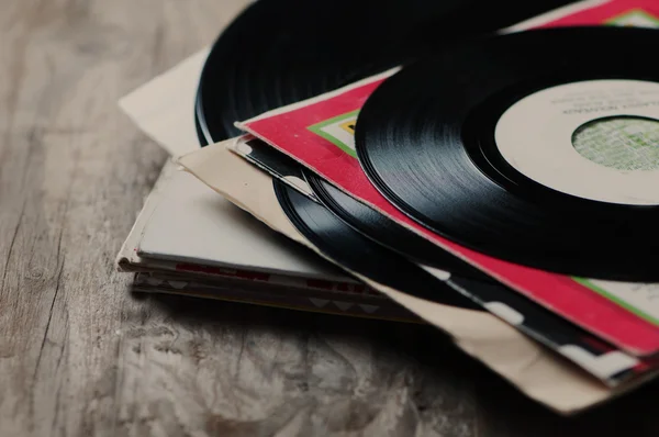 Antiguo disco de vinilo — Foto de Stock