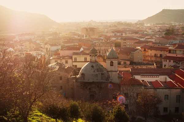 Pequeña ciudad italiana Bosa — Foto de Stock