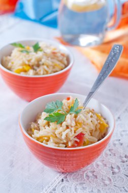 sebze vejetaryen pilav