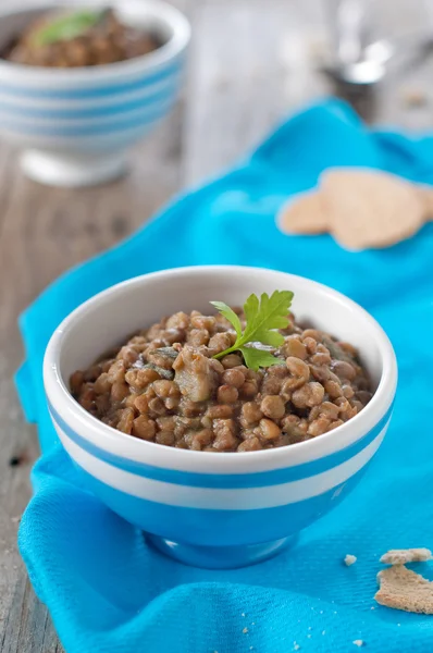 Lentil with carrot and zucchini — Stock Photo, Image