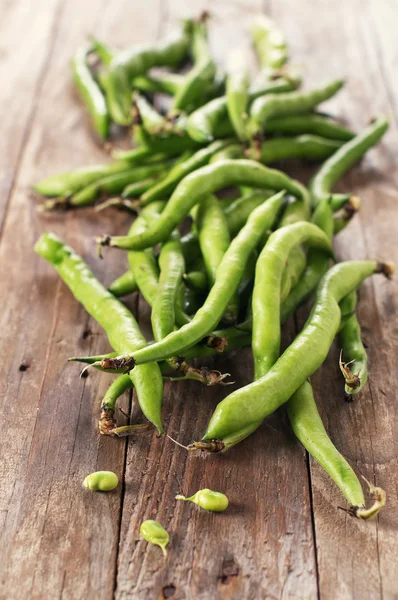 Kacang segar hijau — Stok Foto