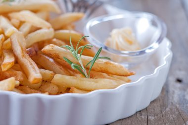 Kızarmış lezzetli patates