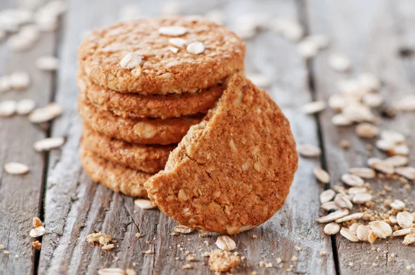 Σπιτικό oatmeal cookie — Φωτογραφία Αρχείου