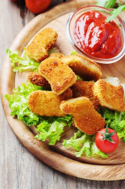 Tavuk nuggets masada