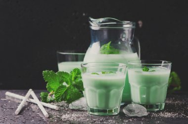 Nane ile İtalyan geleneksel süt