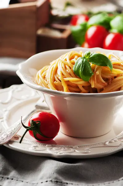 Traditional sicilian red pesto — Stock Photo, Image