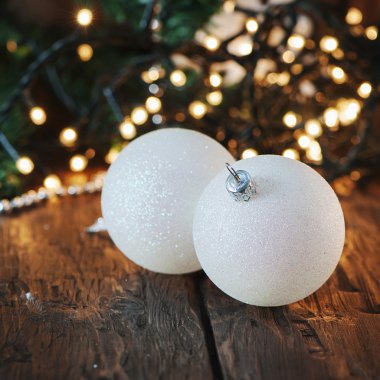 Noel dekor ahşap tablo