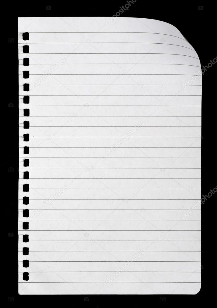 blank a sheet of paper â€” Blank Stock cherezoff #87649904 Photo paper © sheet of