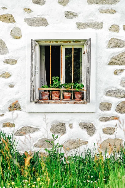 Detail eines Bauernhauses in Oberösterreich — Stockfoto