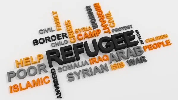 Refugee Crisis Concept — Stock Photo, Image