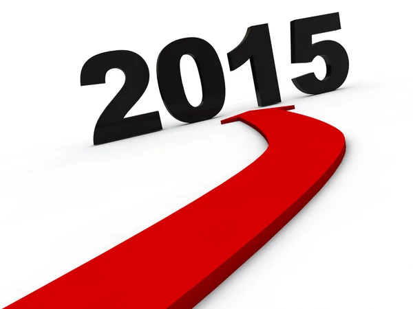 Новий рік 2015 — стокове фото
