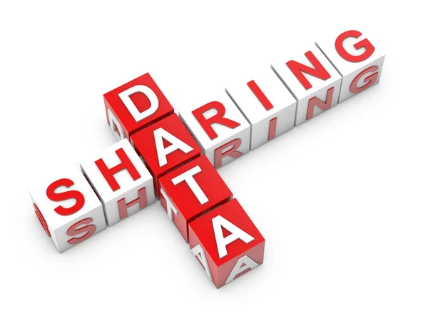 Sharing Data — Stock Photo, Image