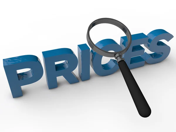 Prices — Stock Photo, Image