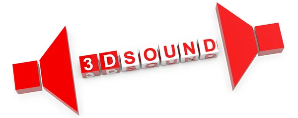 3D-Sound — Stockfoto