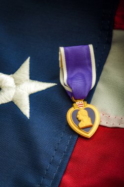 Mor Kalp, Amerikan bayrağı ve hizmet ederken yaralananlara ve ölenlere Başkan adına verilen bir Amerikan askeri nişanıdır.