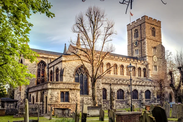 All Saints Church Een Anglicaanse Kerk Fulham Londen Noordelijke Oever — Stockfoto