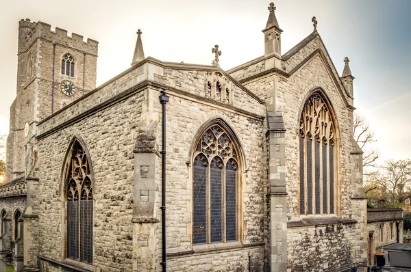 All Saints Church Een Anglicaanse Kerk Fulham Londen Noordelijke Oever — Stockfoto
