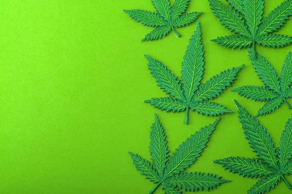Happy 420 Cannabis Indica Blatt Und Marihuana Hintergrundmuster Konzeptthema Mit — Stockfoto