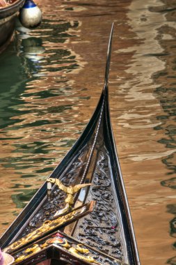 gondol Venedik 'te, İtalya