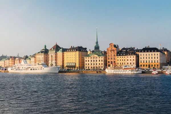 Panoramę Stockholm, Szwecja — Zdjęcie stockowe