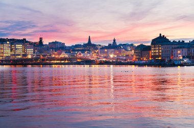 manzarası, Stockholm, İsveç