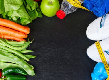 Sağlıklı yaşam tarzı kavramı