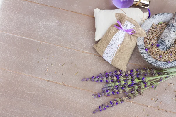 Fiori di lavanda spa — Foto Stock