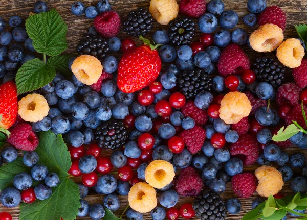 Background of fresh berries — Stock Photo, Image