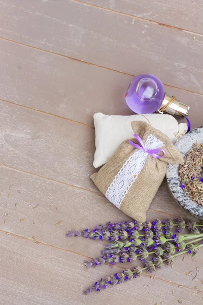 Fiori di lavanda spa — Foto Stock