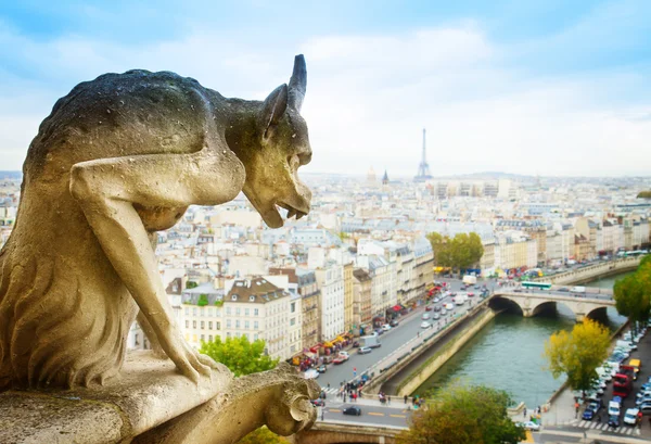 Gargoyle of  Paris — Stock Photo, Image