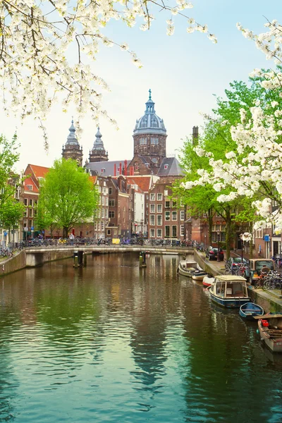 Kerk van Sint Nicolaas, amsterdam, Nederland — Stockfoto