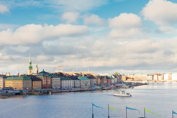 Manzarası, Stockholm, İsveç — Stok fotoğraf
