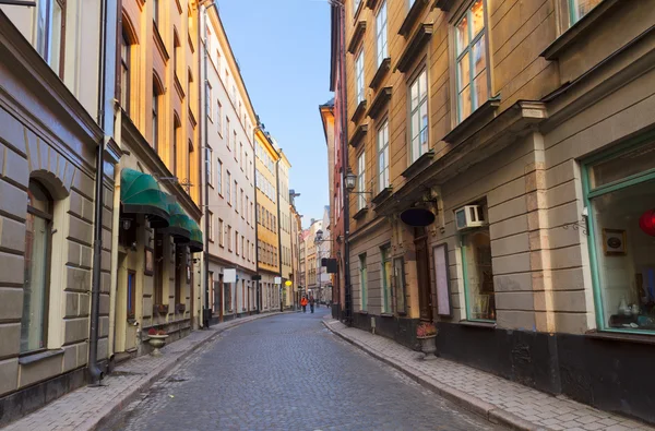 Starego miasta w Sztokholmie, Szwecja — Zdjęcie stockowe