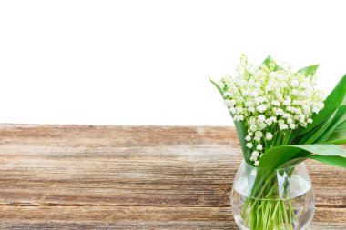 Lilly vadinin ahşap üzerine