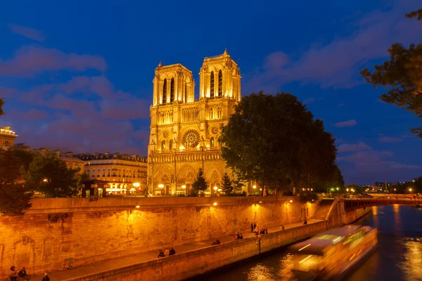 Katedrála Notre Dame, Paříž Francie — Stock fotografie