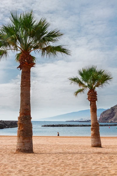Beach las Teresitas, Tenerife, Espanha — Fotografia de Stock