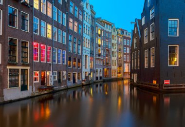 Hollanda, Amstardam 'ın Evleri