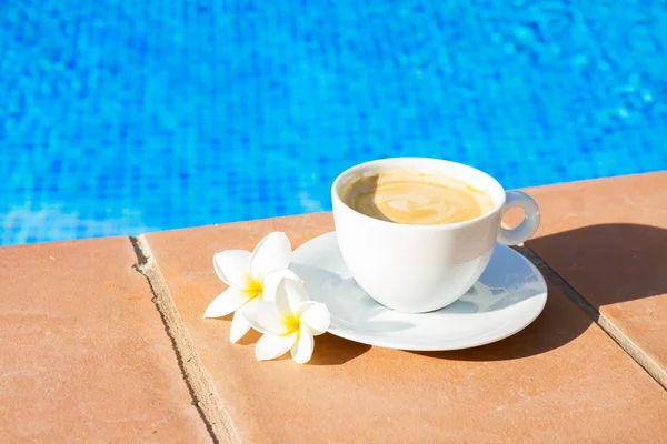 Summer cup of coffee — Stock Photo, Image