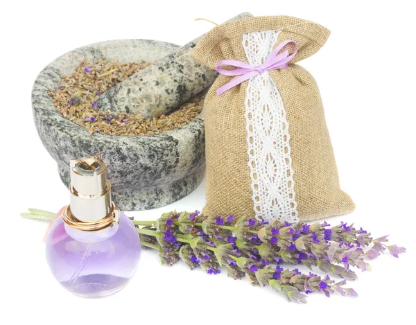 Fiori di lavanda spa — Foto Stock