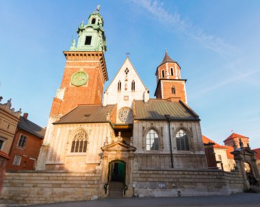 Aziz Stanislaus ve Wenceslaus Kraliyet Katedrali Bazilikası, Krakow, Polonya 'daki Wawel katedrali.