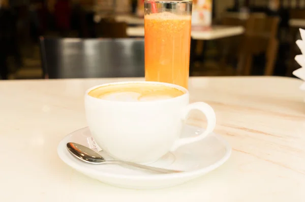 Colazione con caffè — Foto Stock