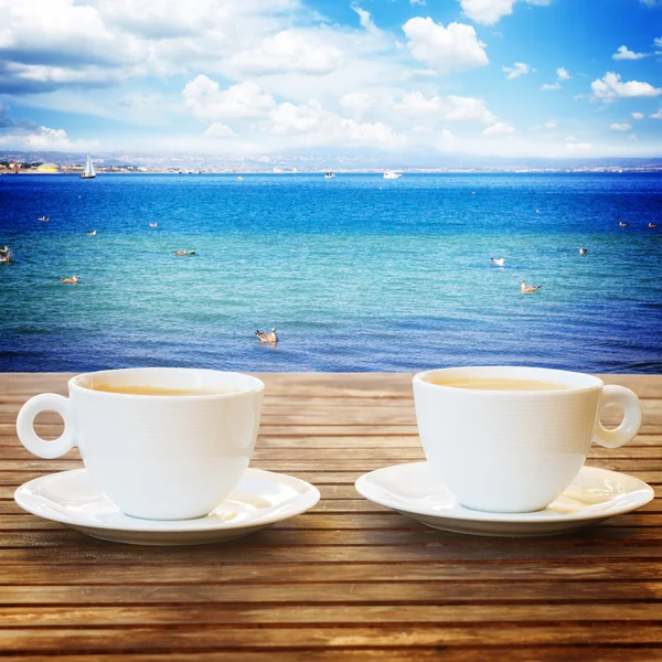 Taza de café de verano — Foto de Stock