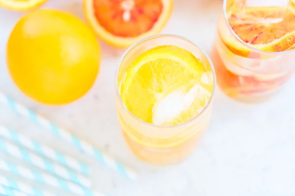 夏天柑橘类饮料 — 图库照片
